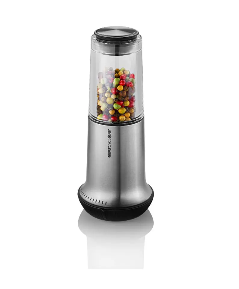 ⁨Salt and pepper grinder L silver GEFU X-PLOSION G-34629⁩ at Wasserman.eu