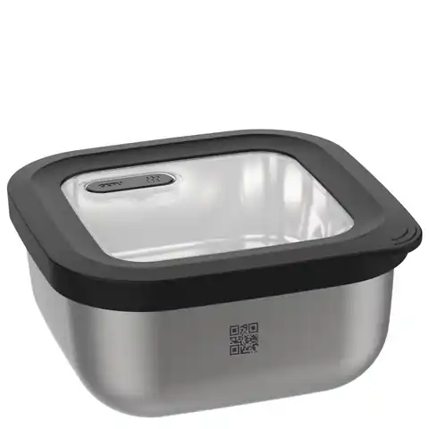 ⁨Gefu Provido square stainless steel container 1.8 l G-12779⁩ at Wasserman.eu