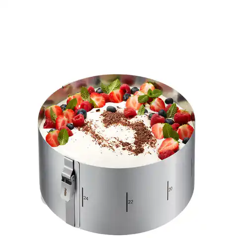 ⁨GEFU TONDO CLIP Cake ring 1 pc(s)⁩ at Wasserman.eu