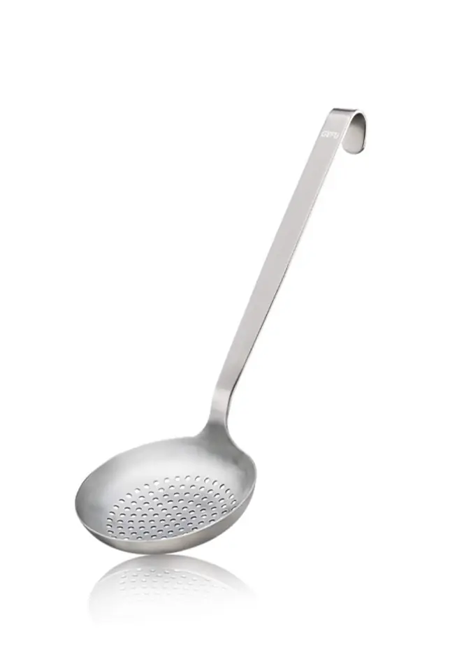 ⁨GEFU BASELINE straining spoon G-29103⁩ at Wasserman.eu