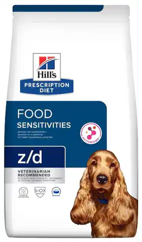 ⁨HILL's Prescription Diet Food Sensitivites z/d - dry dog food - 10 kg⁩ at Wasserman.eu