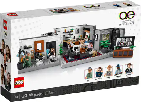 ⁨LEGO Creator 10291 Queer Eye Mieszkanie Fab Five⁩ w sklepie Wasserman.eu