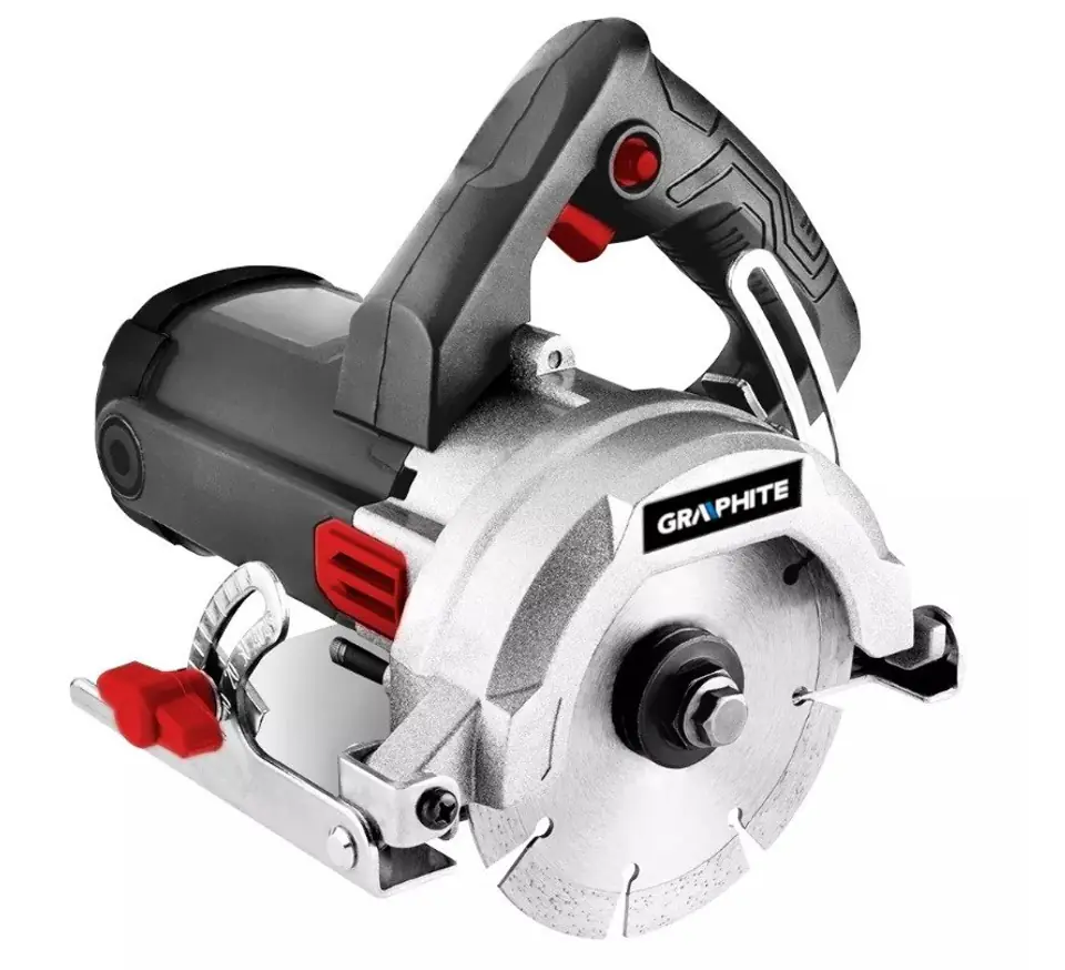 ⁨Przecinarka do gresu i kamienia 1400W Graphite tarcza 125mm⁩ w sklepie Wasserman.eu