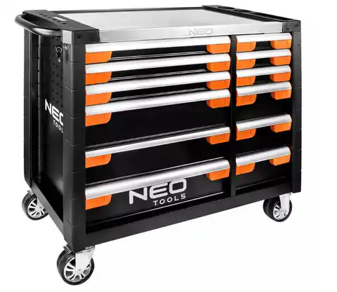 ⁨Szafka warsztatowa PRO Neo Tools 12 szuflad⁩ w sklepie Wasserman.eu