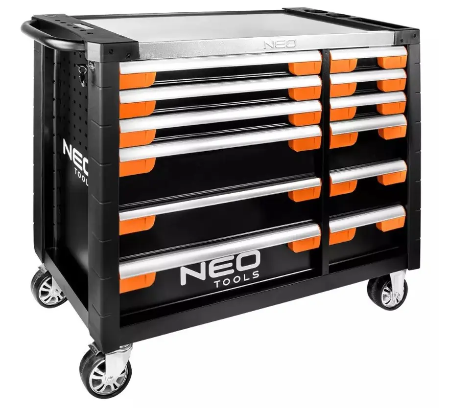 ⁨Neo Tools PRO workshop cabinet 12 drawers⁩ at Wasserman.eu