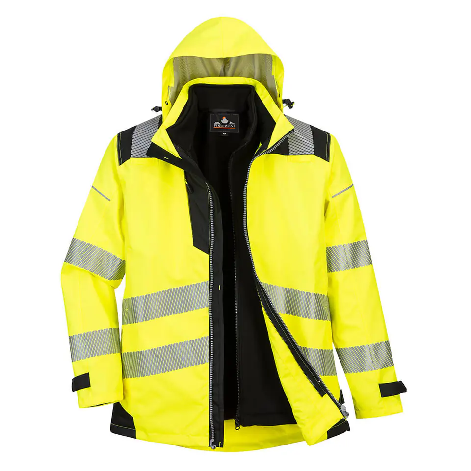 ⁨WORK JACKET 3IN1 PW365YBR YELLOW XXXL⁩ at Wasserman.eu