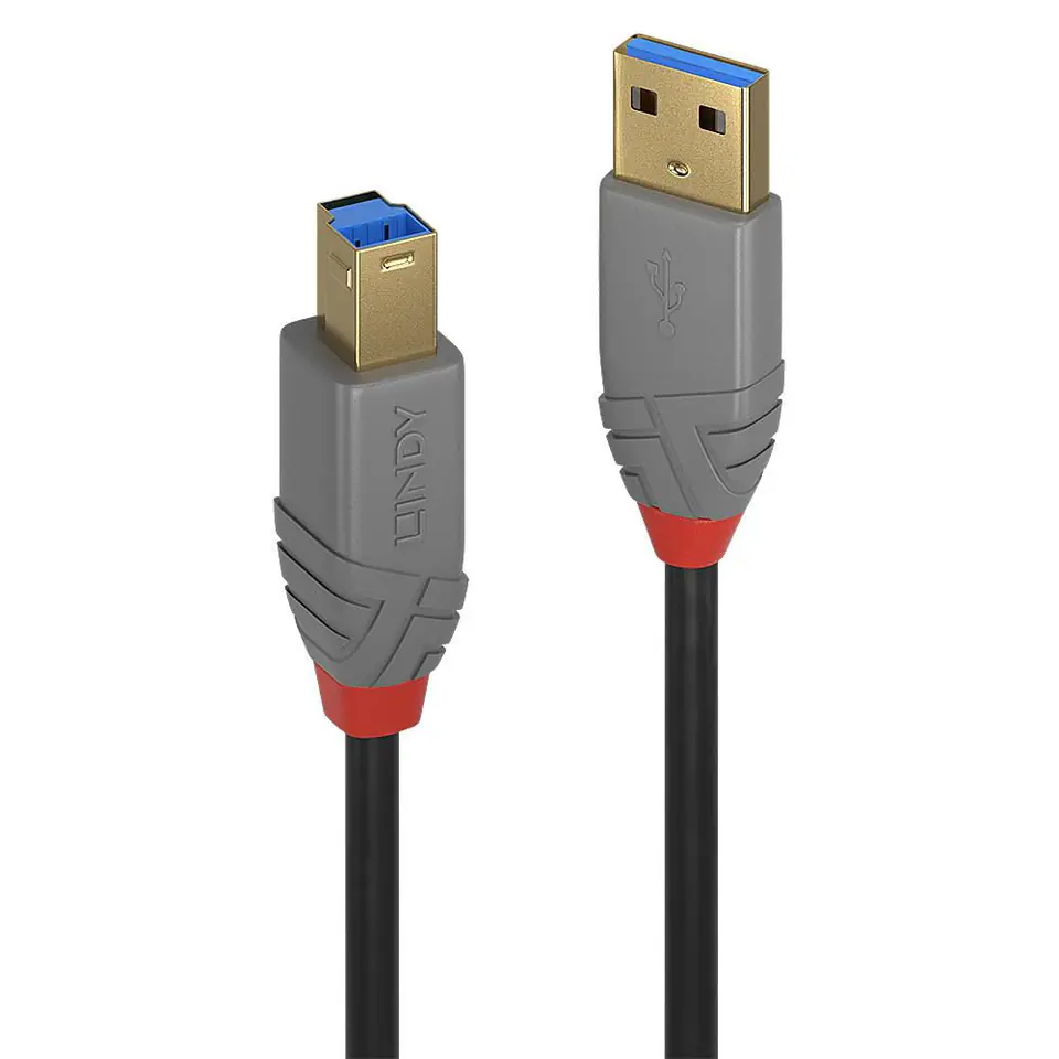 ⁨Lindy 0.5m USB 3.2 Type A to B⁩ w sklepie Wasserman.eu