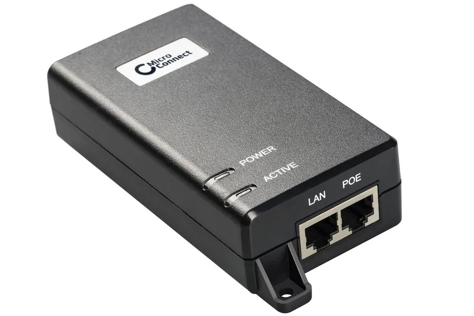 MicroConnect 30W 802.3af/at PoE Injector w sklepie Wasserman.eu