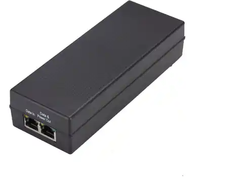⁨MicroConnect 15.4W 802.3af PoE Injector UK⁩ w sklepie Wasserman.eu