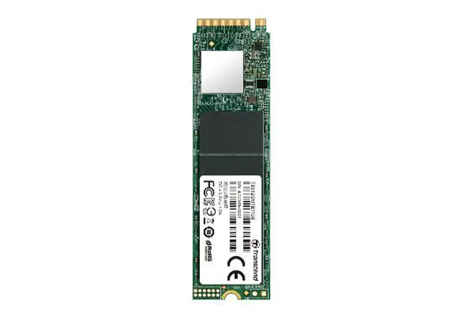 ⁨TRANSCEND 110S M.2 2280" SSD 512GB PCIe NVMe 3.0 x4 1800MB/s 1500MS/s⁩ at Wasserman.eu