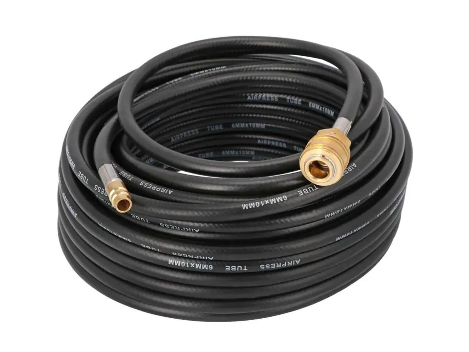 ⁨RUBBER PNEUMATIC HOSE 10*6MM 10M FITTERS⁩ at Wasserman.eu