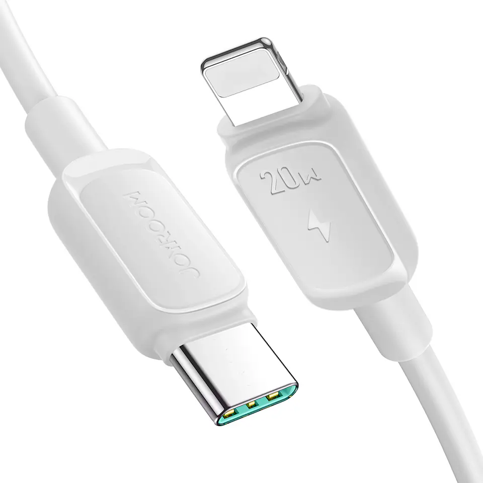 ⁨Kabel przewód do iPhone USB-C - Lightning 20W 1.2m biały⁩ w sklepie Wasserman.eu