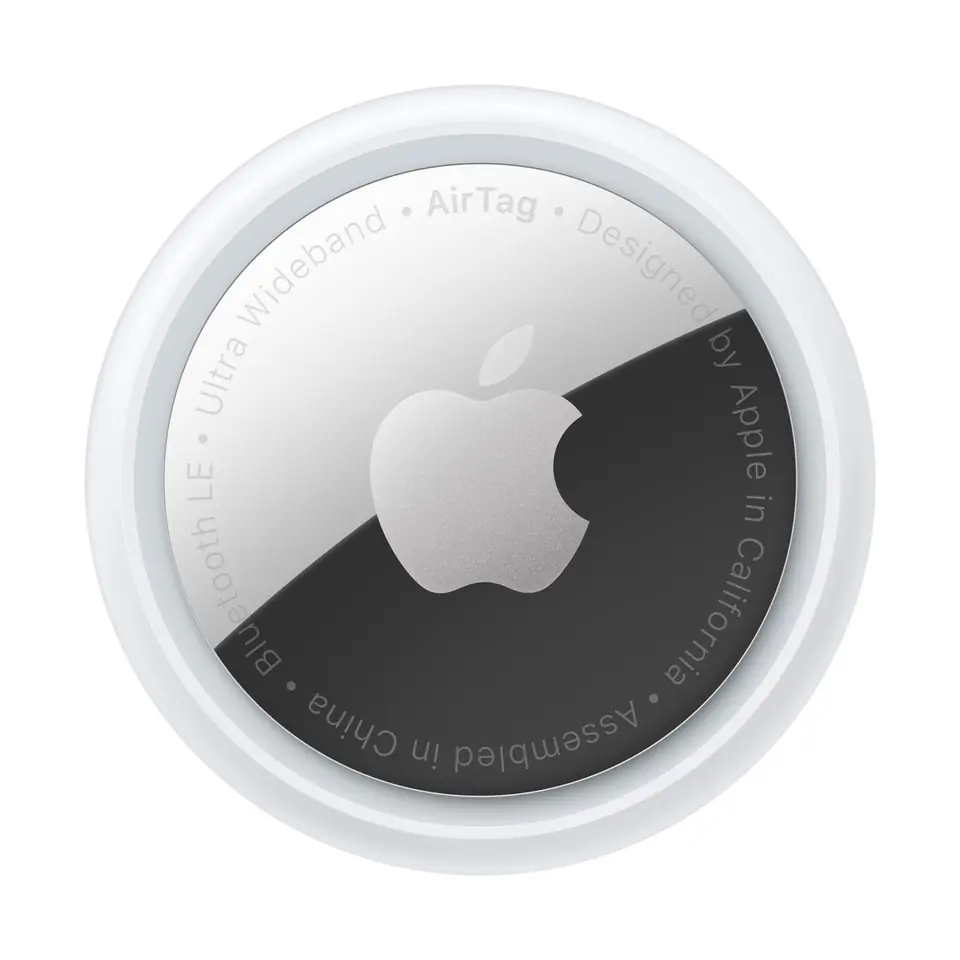 ⁨Apple AirTag Item Finder Silver, White⁩ at Wasserman.eu