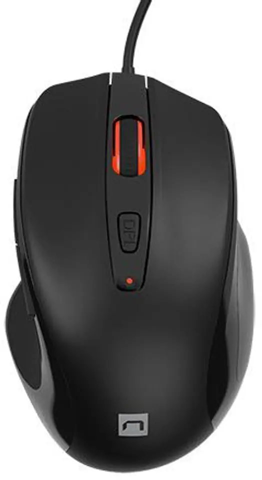Mysz przewodowa Natec Pigeon 2 4000DPI czarny w sklepie Wasserman.eu