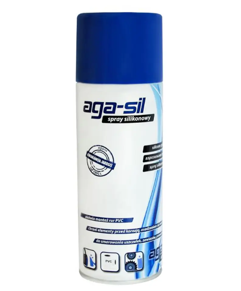 ⁨LUBRICANT IN AREOSOL AGA-SIL 400 ML⁩ at Wasserman.eu