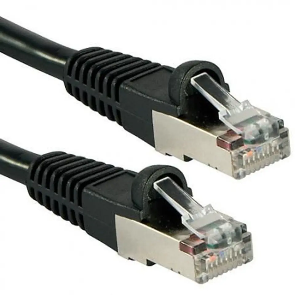 ⁨Lindy Networking Cable Black 1 M⁩ w sklepie Wasserman.eu