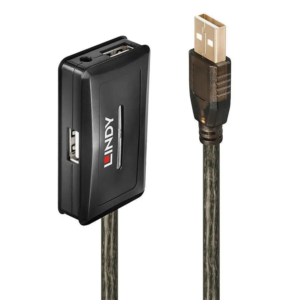 ⁨CABLE USB2 EXTENSION HUB 10M/ACTIVE 42635 LINDY⁩ at Wasserman.eu