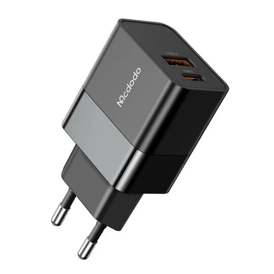 ⁨Ładowarka sieciowa McDodo CH-1951 PD+QC 20W USB-A i USB-C⁩ w sklepie Wasserman.eu