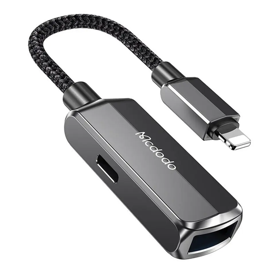 ⁨Adapter OTG 2w1 USB 3.0 do Lightning Mcdodo CA-2690⁩ w sklepie Wasserman.eu