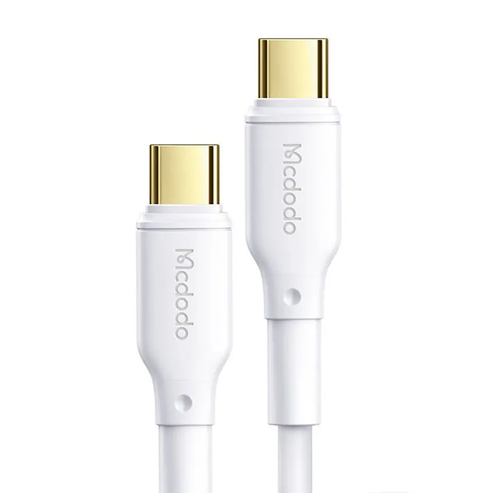 ⁨Kabel USB-C do USB-C Mcdodo CA-8350, 100W, 1,2m (biały)⁩ w sklepie Wasserman.eu