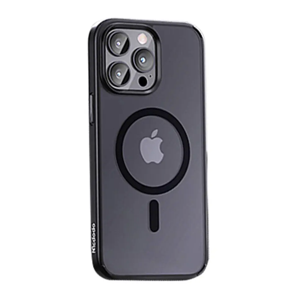 Etui McDodo Magnetic do iPhone 15 Pro Max (czarny) w sklepie Wasserman.eu