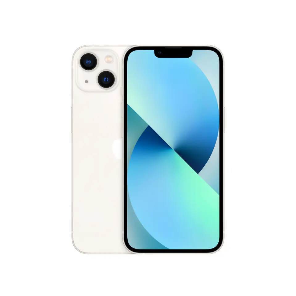 ⁨Apple iPhone 13 Starlight, 6.1 ", Super Retina XDR OLED, 1170 x 2532 pixels, Apple, A15 Bionic, Internal RAM 4 GB, 128 GB, Dual⁩ w sklepie Wasserman.eu