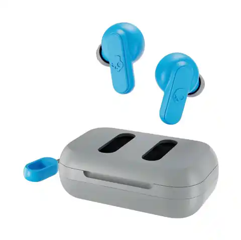 ⁨słuchawki Skullcandy Dime2 True Wireless Light grey/Blue⁩ w sklepie Wasserman.eu