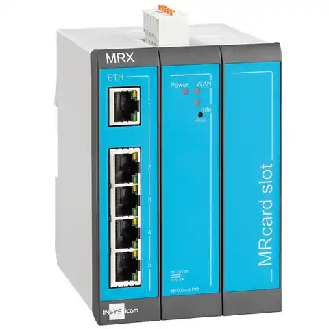 ⁨Insys Microelectronics icom MRX3 LAN, mod. LAN router⁩ at Wasserman.eu