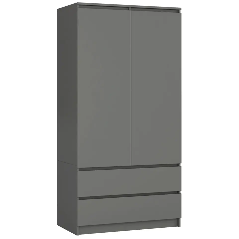 SZAFA S90 2D 2SZ CLP PK GRAFIT SZARY w sklepie Wasserman.eu