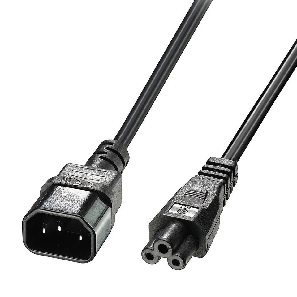 ⁨Lindy 3m C5 to C14 Mains Cable,⁩ w sklepie Wasserman.eu