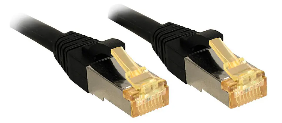 ⁨Lindy Networking Cable Black 1 M⁩ w sklepie Wasserman.eu