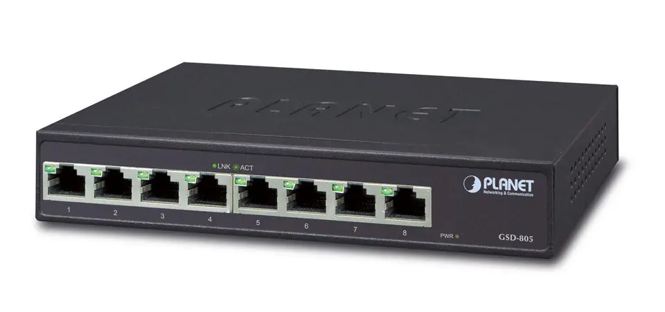 Planet 8-Port 1000Base-T Desktop w sklepie Wasserman.eu
