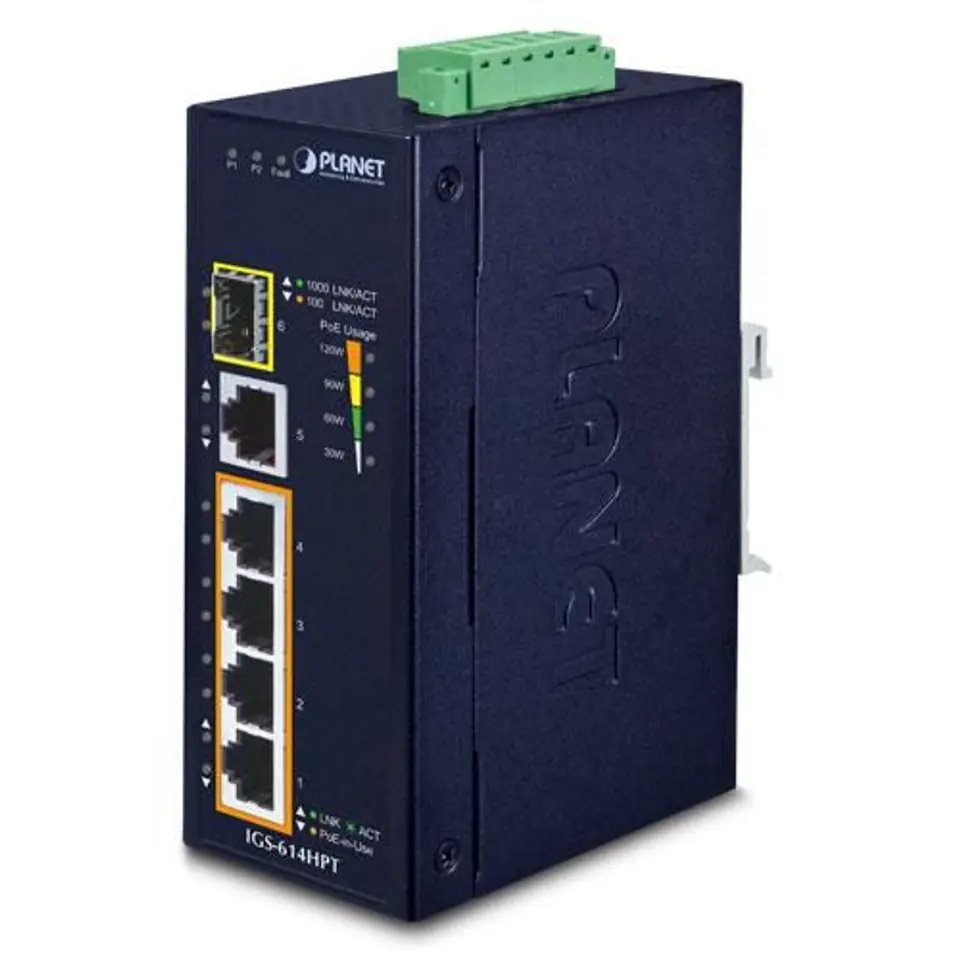 Planet IP40 Industrial 4P 10/100/1000 w sklepie Wasserman.eu
