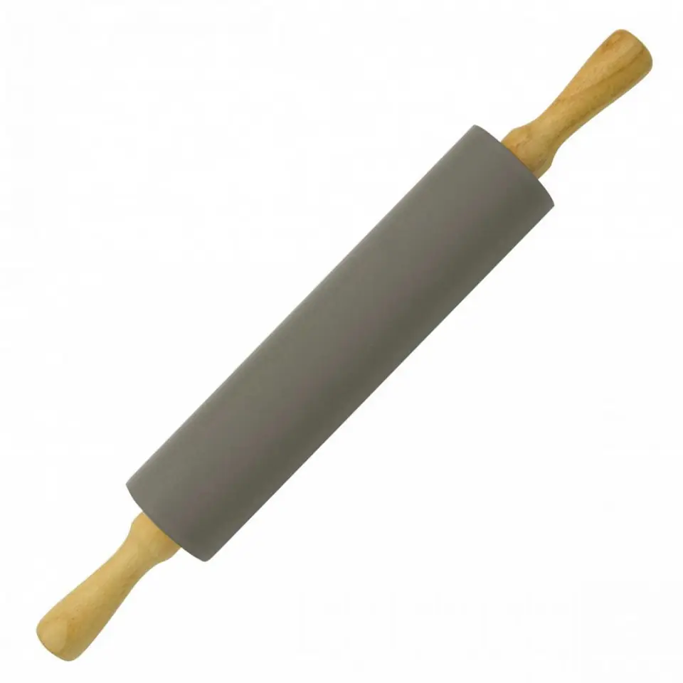 ⁨SILICONE ROLLING PIN FOR DOUGH 47cm KINGHOFF KH-1629⁩ at Wasserman.eu