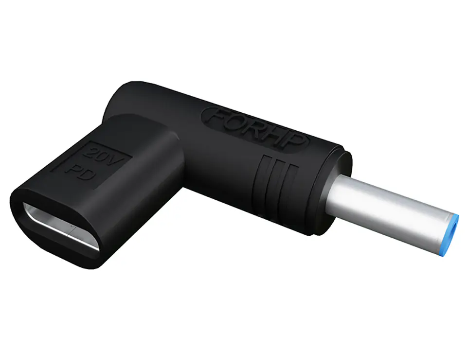 ⁨76-093# Adapter usb gniazdo usb-c-wtyk dc3,0/4,5 hp⁩ w sklepie Wasserman.eu