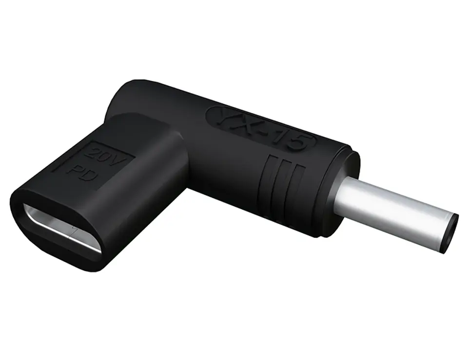 ⁨Adapter USB gniazdo USB-C-wtykDC1,35/4,0⁩ w sklepie Wasserman.eu