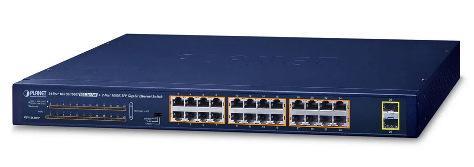 Planet 19" 24-Port 10/100/1000T w sklepie Wasserman.eu