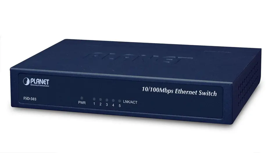 ⁨Planet 5-P 10/100Mbps Fast Ethernet⁩ w sklepie Wasserman.eu