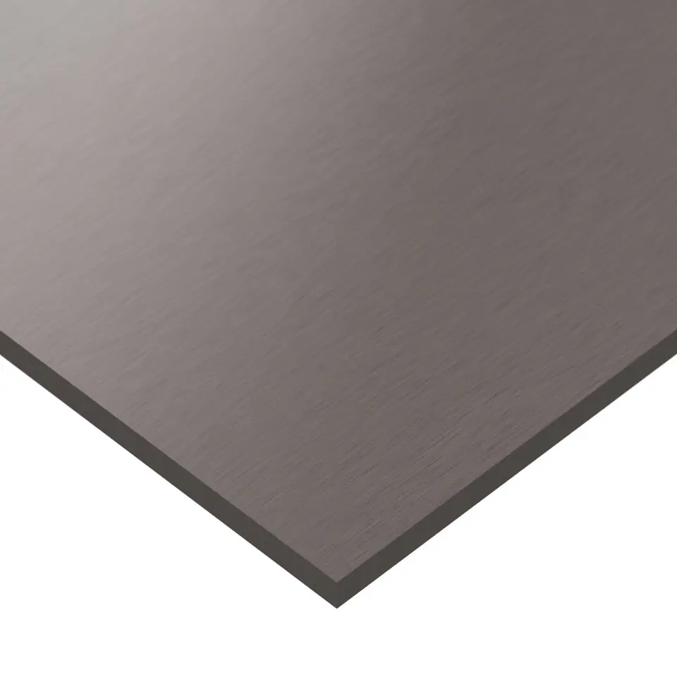 ⁨Blat biurka uniwersalny 120x60x1.8cm Tytan srebrny⁩ w sklepie Wasserman.eu