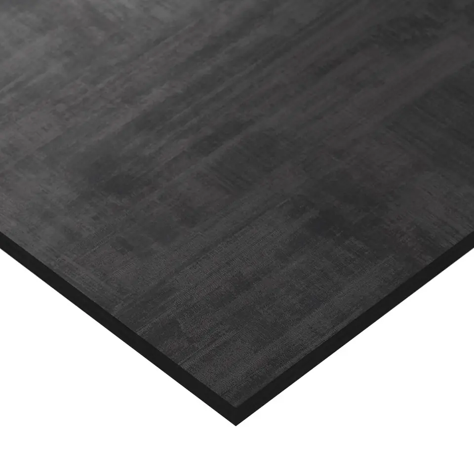 ⁨Blat biurka uniwersalny 120x60x1.8cm Kaskada Black⁩ w sklepie Wasserman.eu