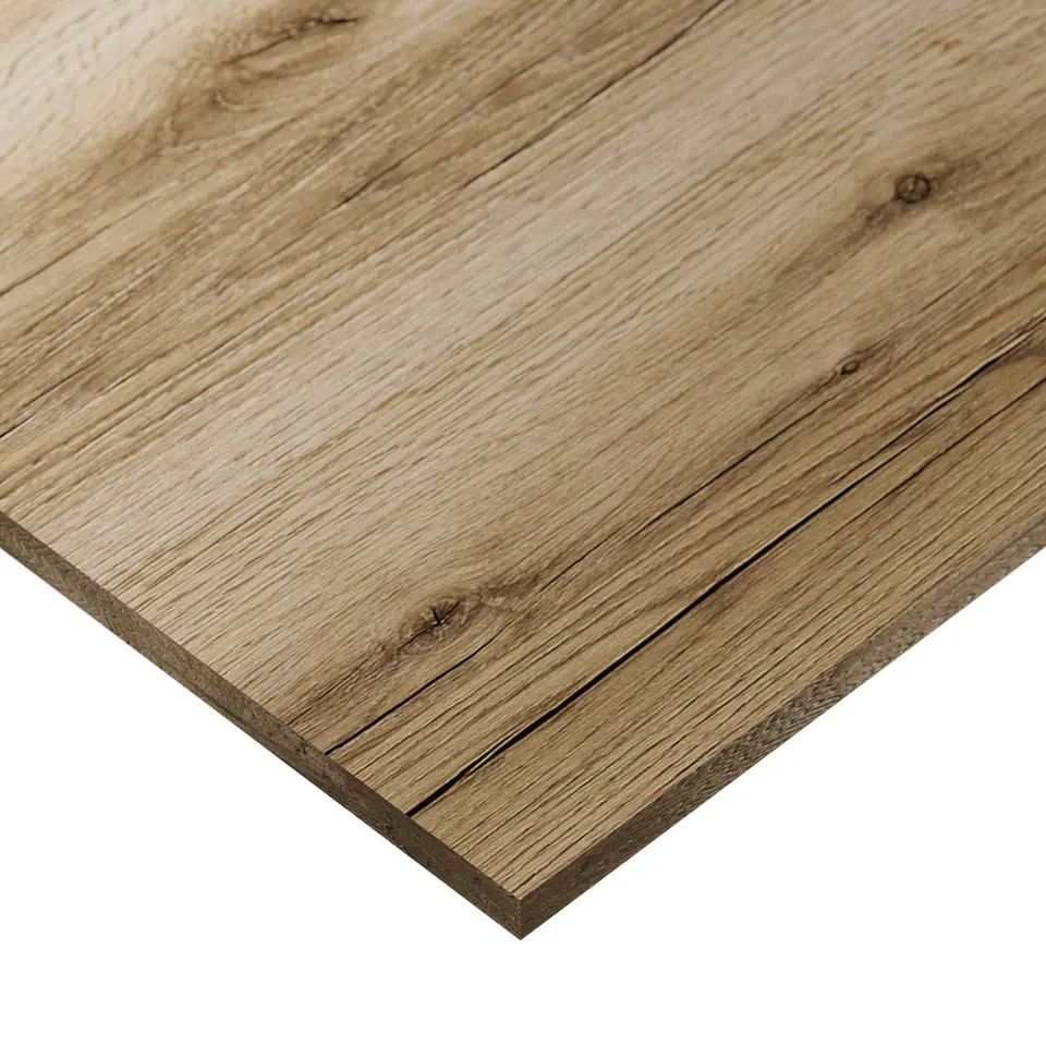 ⁨Blat biurka uniwersalny 120x60x1.8cm Dąb Lungo⁩ w sklepie Wasserman.eu