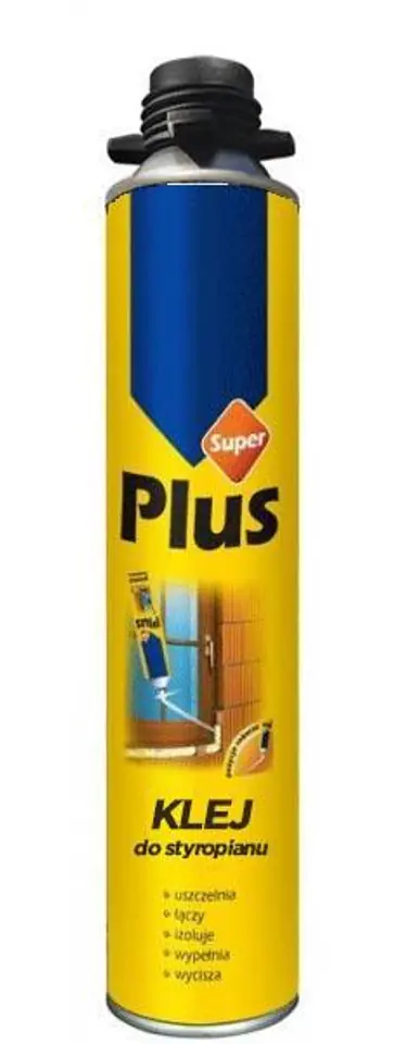 ⁨SUPER PLUS ADHESIVE FOR POLYSTYRENE FOAM 750ML⁩ at Wasserman.eu