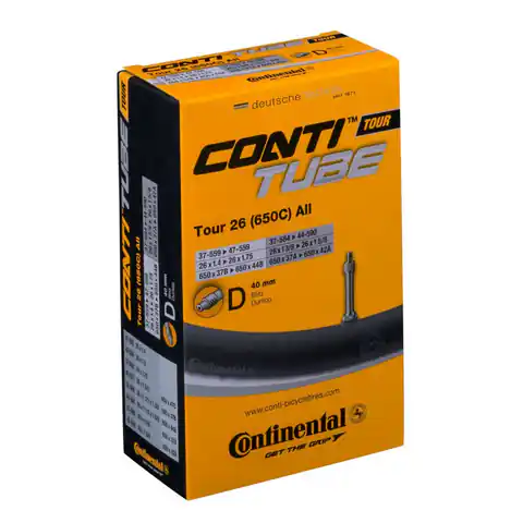 ⁨Dętka trekingowa Continental Tour 26 1.4-1.75 Dunlop S40mm⁩ w sklepie Wasserman.eu
