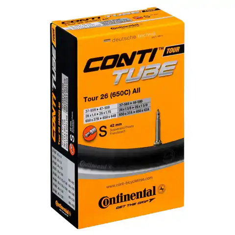 ⁨Dętka trekingowa Continental Tour 26 1.4-1.75 presta S42mm⁩ w sklepie Wasserman.eu