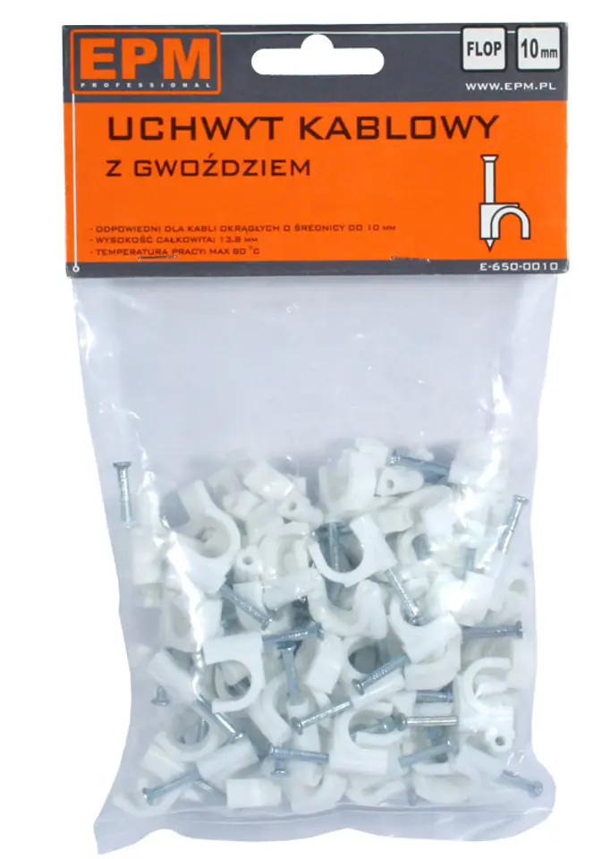 ⁨UCHWYT FLOP FO-10 100 SZTUK⁩ w sklepie Wasserman.eu
