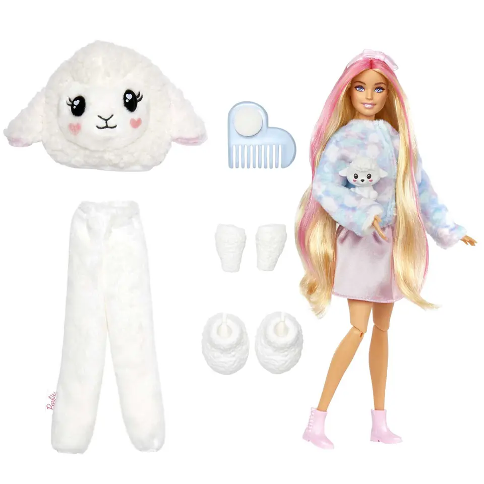 ⁨Barbie Cutie Reveal Cozy Cute Tees Lamb⁩ at Wasserman.eu