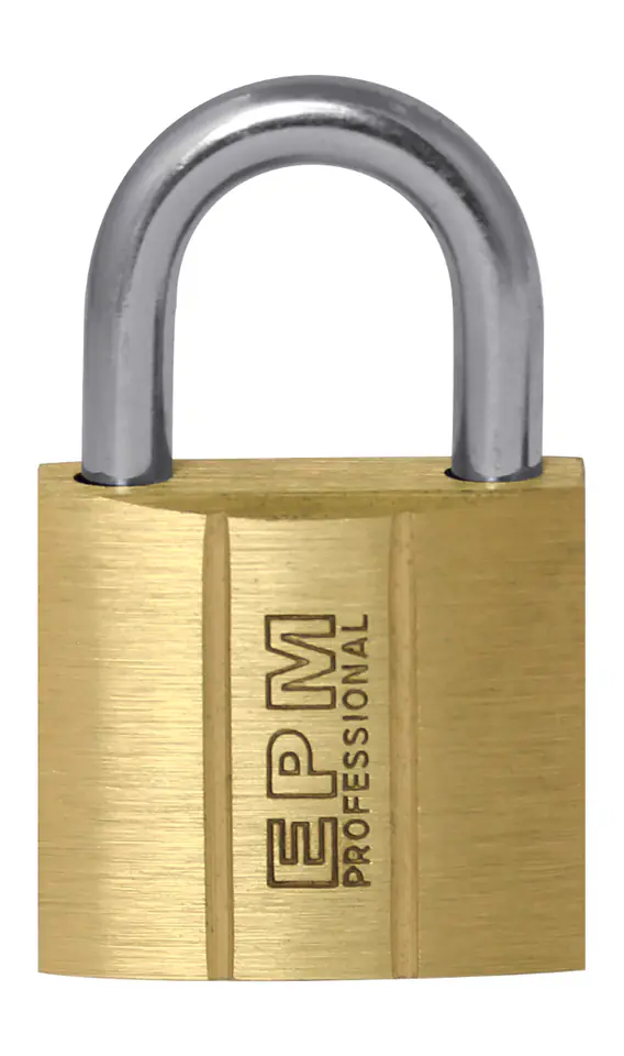 ⁨BRASS PADLOCK 5 KEYS 30MM⁩ at Wasserman.eu