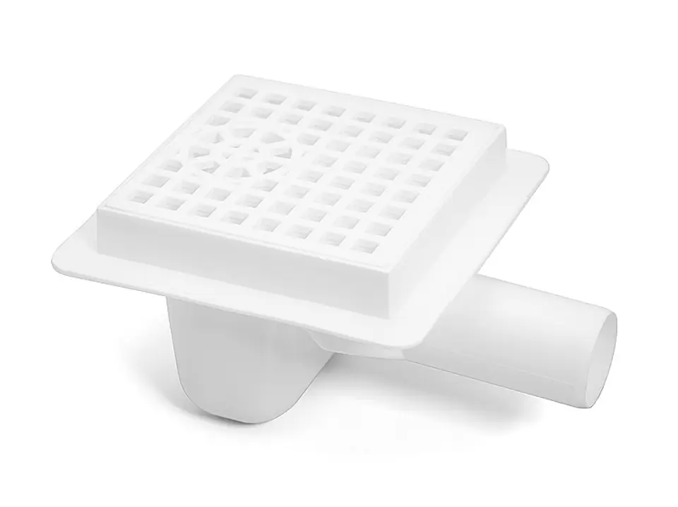 ⁨SEWAGE GRATE 50 WHITE⁩ at Wasserman.eu