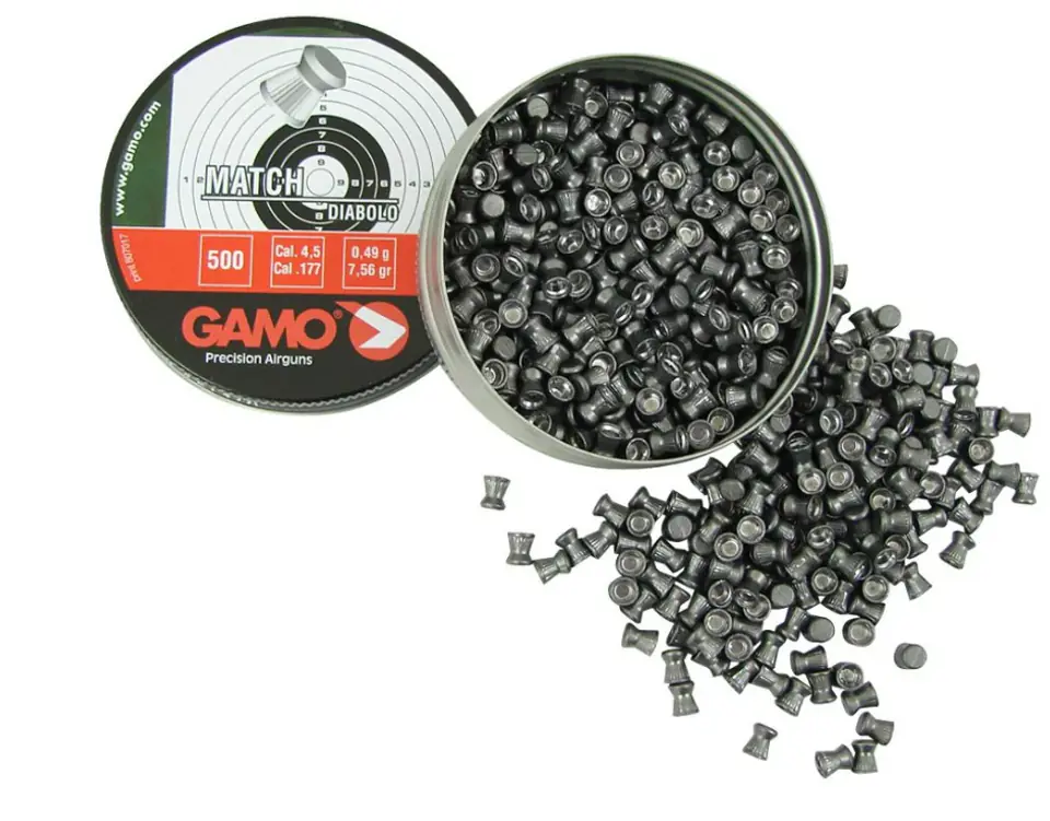 ⁨Śrut Gamo Match kal. 4,5mm - 500 szt.⁩ w sklepie Wasserman.eu