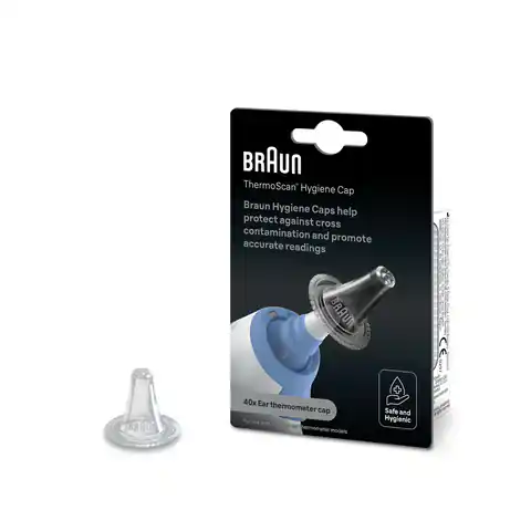 ⁨Kapturki do termometru Braun LF40 Kapturki jednorazowe do termometrów do ucha Braun⁩ w sklepie Wasserman.eu